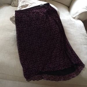 Wet Seal Wrap skirt